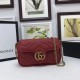 Replica Gucci GG Marmont matelasse Leather Super Mini Bag 476433 Red Fake Gucci GG Marmont matelasse Leather Super Mini Bag 476433 Red Replica