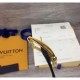 Fake Louis Vuitton M0040Q Reverso 40mm Reversible Mens Belt Damier Azur And Damier Graphite Canvas Gold Buckle Replica