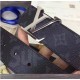 Replica Louis Vuitton Supreme x Monogram Belt Buckle Black