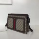 Fake Gucci GG Supreme Medium Shoulder Bag 523354 Brown Replica Replica Gucci GG Supreme Medium Shoulder Bag 523354 Brown