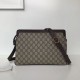 Fake Gucci GG Supreme Medium Shoulder Bag 523354 Brown Replica Replica Gucci GG Supreme Medium Shoulder Bag 523354 Brown