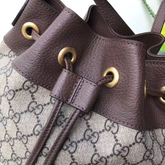 Fake Gucci Ophidia bucket bag 503886 Brown Replica