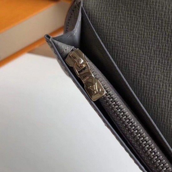 Replica Louis Vuitton Brazza Wallet Monogram Titanium M63236