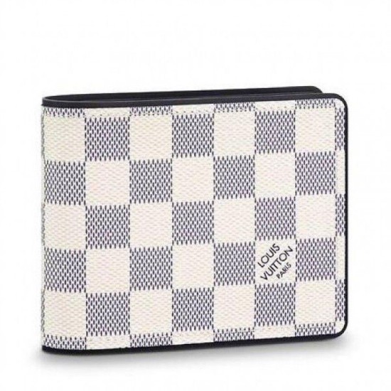 Replica Louis Vuitton Multiple Wallet Damier Coastline N60121
