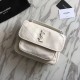 Fake YSL Saint Laurent Medium Niki Chain Bag White Replica Replica YSL Saint Laurent Medium Niki Chain Bag White