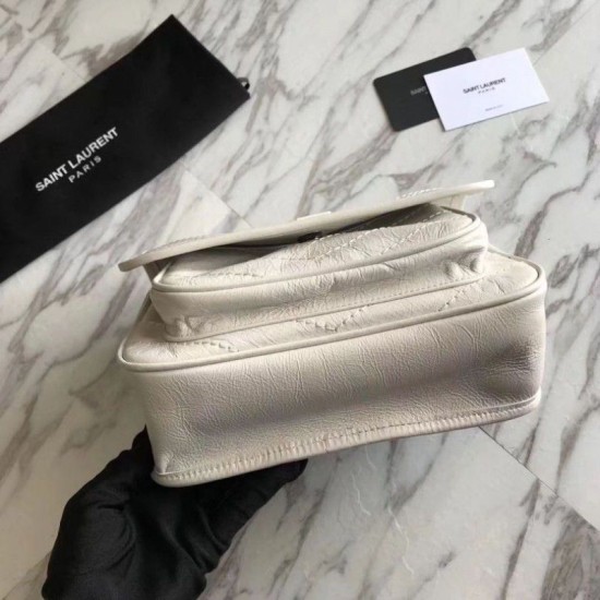 Fake YSL Saint Laurent Medium Niki Chain Bag White Replica Replica YSL Saint Laurent Medium Niki Chain Bag White