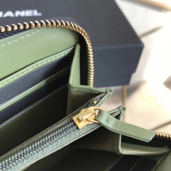 Replica Gucci Boy Zip Around Wallet Cowhide leather Black