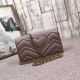 Replica Gucci GG Marmont Studs Mini Should Bag 488426 Nude