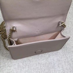 Replica Gucci GG Marmont Studs Mini Should Bag 488426 Nude