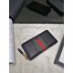 Replica Gucci Rania GG Canvas Zip Around Wallets 353651 Black