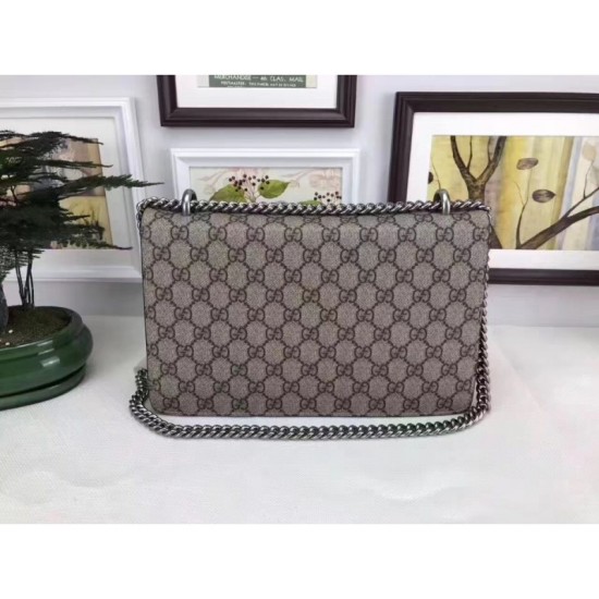 Replica Gucci Dionysus GG Supreme shoulder bag 400249 Red Fake Gucci Dionysus GG Supreme shoulder bag 400249 Red Replica