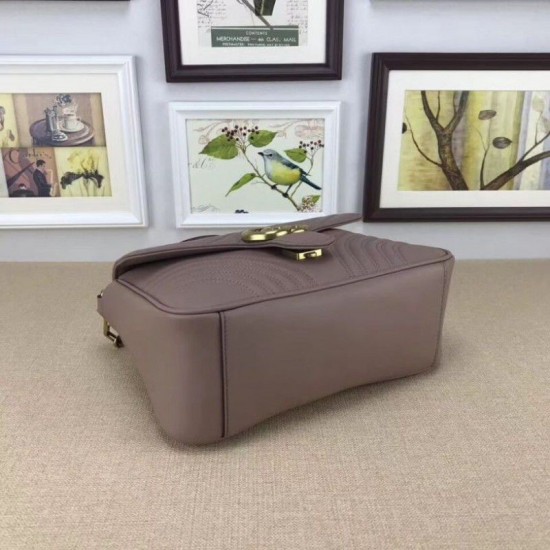 Replica Gucci GG Marmont Small Top Handle Bag 498110 Pink Fake Gucci GG Marmont Small Top Handle Bag 498110 Pink Replica