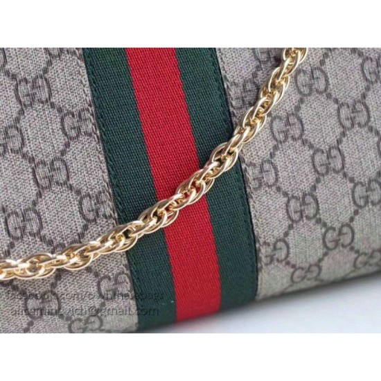Replica Gucci Ophidia GG Medium Shoulder Bag Brown 503876