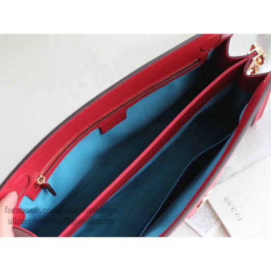 Fake Gucci Ophidia GG Medium Shoulder Bag Red 503876 Replica Replica Gucci Ophidia GG Medium Shoulder Bag Red 503876