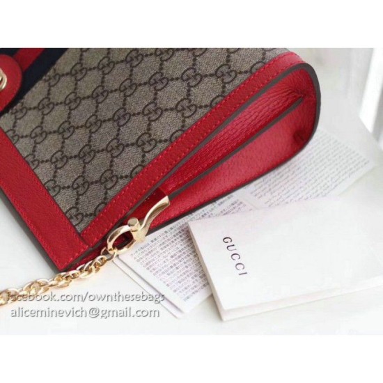 Fake Gucci Ophidia GG Medium Shoulder Bag Red 503876 Replica Replica Gucci Ophidia GG Medium Shoulder Bag Red 503876