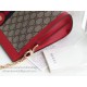 Fake Gucci Ophidia GG Medium Shoulder Bag Red 503876 Replica Replica Gucci Ophidia GG Medium Shoulder Bag Red 503876
