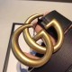 Replica Gucci Leather Belts With Double G Buckle 397660 AP00N 1000