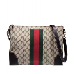 Replica Gucci GG Supreme Messenger 474139 Coffee