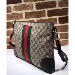 Replica Gucci GG Supreme Messenger 474139 Coffee