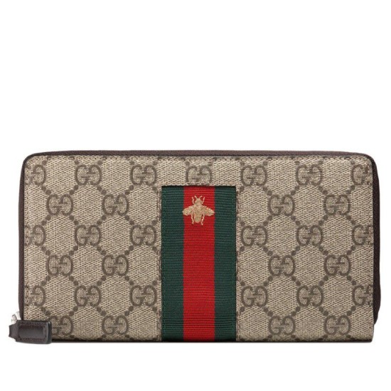 Replica Gucci Web GG Supreme Zip Around Wallets 408831 KLQCN 8461 Replica Gucci Web GG Supreme Zip Around Wallets 408831 KLQCN 8461