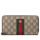 Replica Gucci Web GG Supreme Zip Around Wallets 408831 KLQCN 8461 Replica Gucci Web GG Supreme Zip Around Wallets 408831 KLQCN 8461