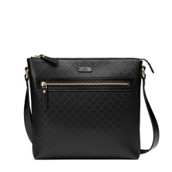 Replica Gucci Bright Diamante Leather Messenger Bags 387399 AIZ1G 1000