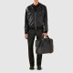 Fake Gucci ssima Leather Briefcase  Bags 208463 BNX1G 1000 Replica