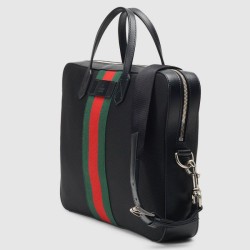 Fake Gucci Web Band Canvas Slim Briefcase Bags 387102 KWT7N 1060 Replica Replica Gucci Web Band Canvas Slim Briefcase Bags 387102 KWT7N 1060