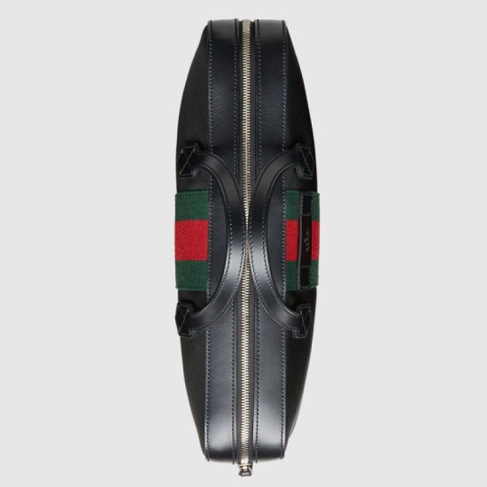 Fake Gucci Web Band Canvas Slim Briefcase Bags 387102 KWT7N 1060 Replica Replica Gucci Web Band Canvas Slim Briefcase Bags 387102 KWT7N 1060