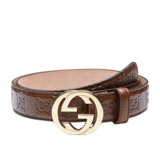 Replica Gucci Belts With Interlocking G Buckle 114874 AA61G 2548