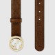 Replica Gucci Belts With Interlocking G Buckle 114874 AA61G 2548
