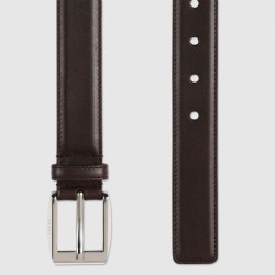 Fake Gucci Leather Classic Square Buckle Belts 336831 BGH0N 2140 Replica Fake Gucci Leather Classic Square Buckle Belts 336831 BGH0N 2140 Replica