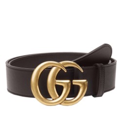 Fake Gucci Leather Belts With Double G Buckle 397660 AP00T 2145 Replica Fake Gucci Leather Belts With Double G Buckle 397660 AP00T 2145 Replica