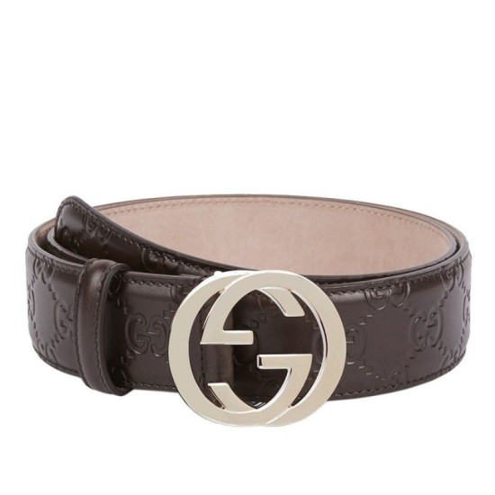 Replica Gucci Leather Belts With G Buckle 370543 CWC1G 2140 Fake Gucci Leather Belts With G Buckle 370543 CWC1G 2140 Replica