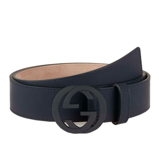 Replica Gucci Leather Belts With Interlocking G Buckle 368186 AF70V 4009 Fake Gucci Leather Belts With Interlocking G Buckle 368186 AF70V 4009 Replica