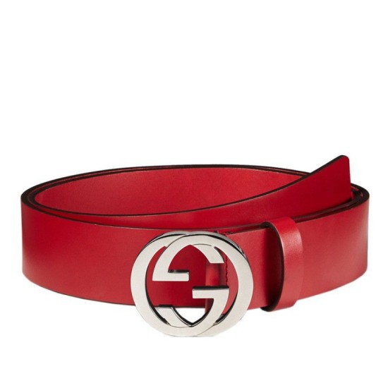 Replica Gucci Leather Belts With Interlocking G Buckle 368186 BGH0N 6420