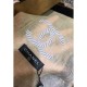 Replica Gucci Cashmere Long Scarves Embroidery Logo Gray