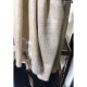 Replica Gucci Cashmere Long Scarves Embroidery Logo Gray