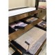 Replica Gucci Cashmere Long Scarves Embroidery Logo Gray