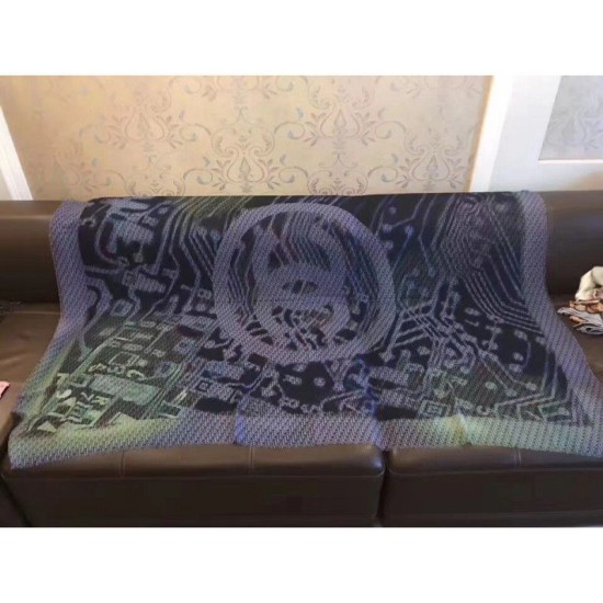 Fake Gucci Square Cashmere Silk Scarf Replica