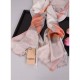 Fake Gucci Check Modal Cashmere and Silk Scarf Apricot Replica