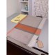 Fake Gucci Check Modal Cashmere and Silk Scarf Apricot Replica