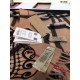 Fake Gucci Classic Cashmere Scarf in Check and Lace Camel Replica Replica Gucci Classic Cashmere Scarf in Check and Lace Camel