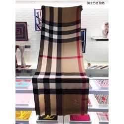 Fake Gucci Classic Large Check Cashmere Scarf Camel Replica