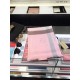 Fake Gucci Classic Large Check Cashmere Scarf Pink Replica