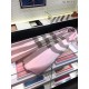 Fake Gucci Classic Large Check Cashmere Scarf Pink Replica