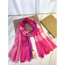 Fake Gucci Classic Large Check Cashmere Scarf Red Replica