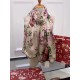 Fake Gucci Classic Geranium Double Print Silk Scarf Apricot Replica