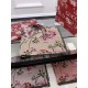 Fake Gucci Classic Geranium Double Print Silk Scarf Apricot Replica