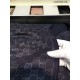 Fake Gucci GG Jacquard Pattern Knit Scarf With Fiinge Men Blue Replica